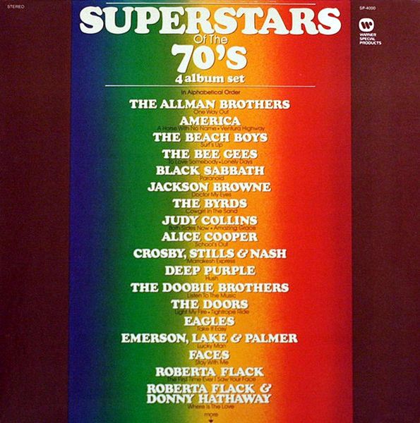 USED - Various - Superstars Of The 70's