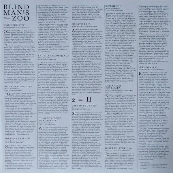 USED - 10,000 Maniacs - Blind Man's Zoo