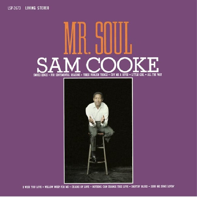Sam Cooke - Mr. Soul (Orange Vinyl LP)