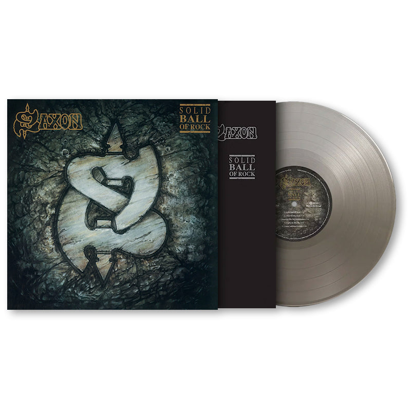 Saxon - Solid Ball Of Rock (Silver Vinyl LP)
