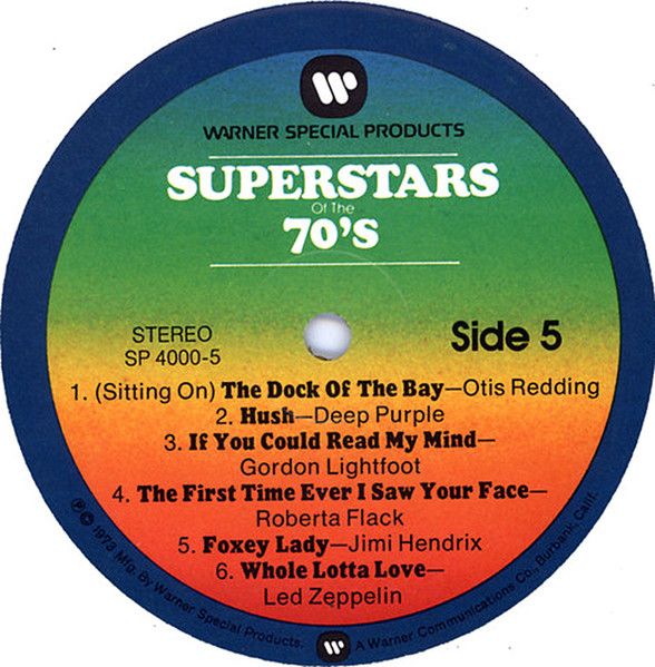USED - Various - Superstars Of The 70's
