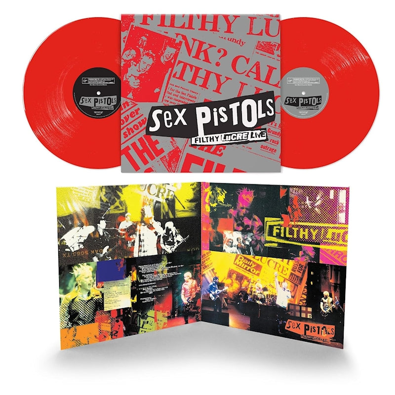 Sex Pistols - Filthy Lucre Live (30th Anniversary Edition Red Vinyl LP)