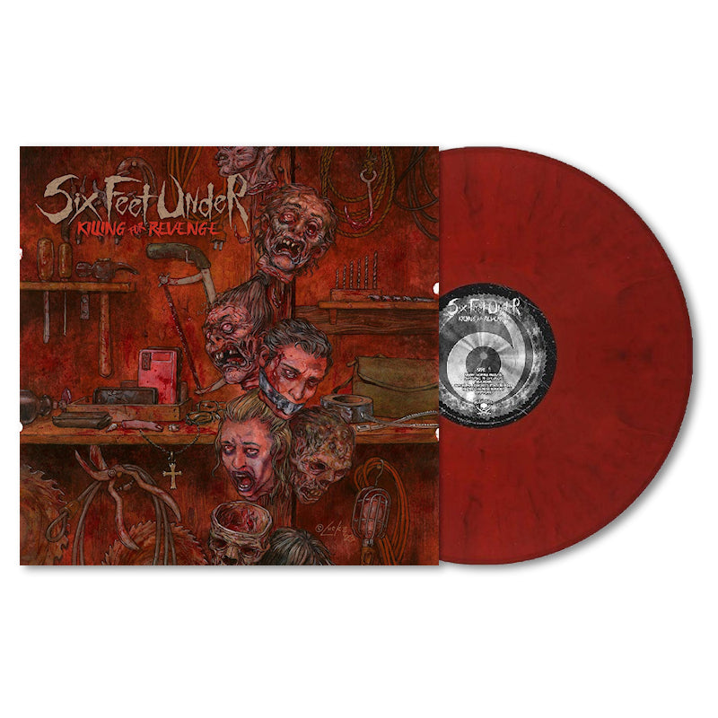 Six Feet Under - Killing For Revenge (Crusted Blood Marbled LP)