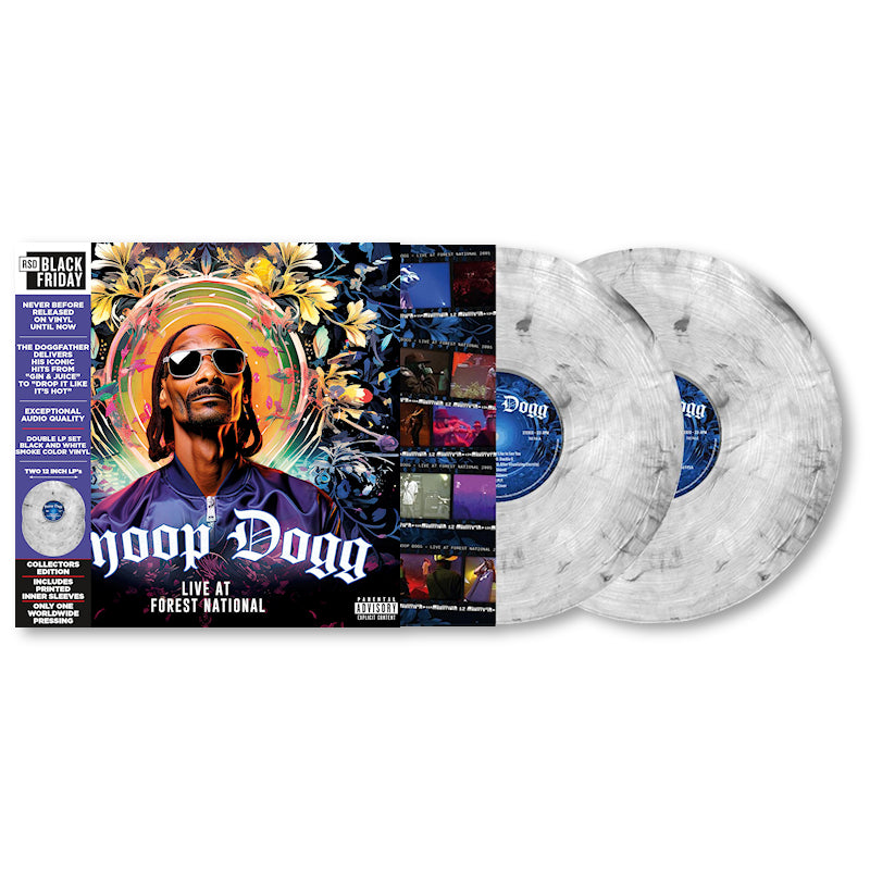 Snoop Dogg - Live At Forest National, 2005 (Grey White Coloured LP)