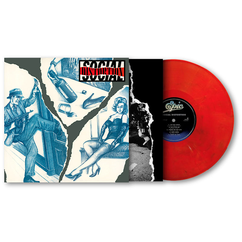 Social Distortion - Social Distortion (Red Vinyl LP)