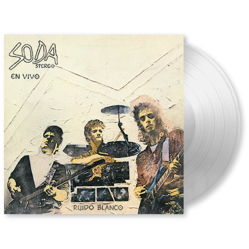 Soda Stereo - Ruido Blanco - En Vivo (Clear Vinyl LP)