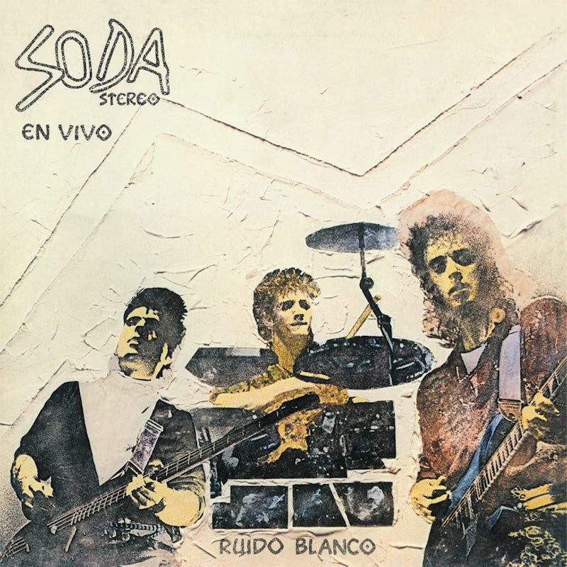 Soda Stereo - Ruido Blanco - En Vivo (Clear Vinyl LP)