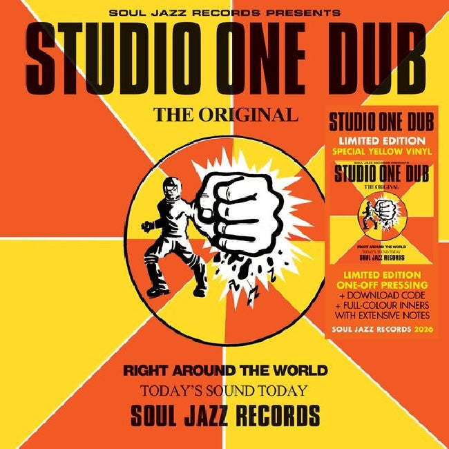 Soul Jazz Records Presents - Studio One Dub (Yellow Vinyl LP)