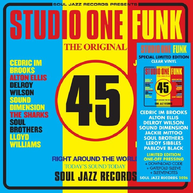 Soul Jazz Records Presents - Studio One Funk (LP)