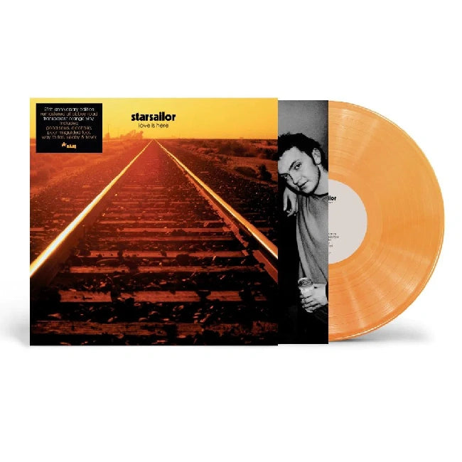 Starsailor - Love Is Here (Translucent Orange Vinyl LP)