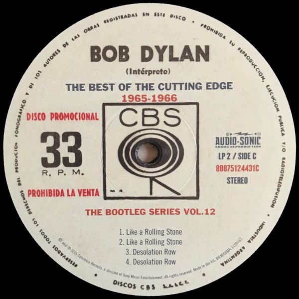 USED - Bob Dylan - The Best Of The Cutting Edge 1965-1966