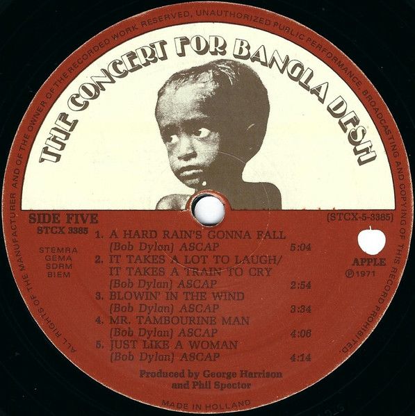 USED - Various - The Concert For Bangla Desh