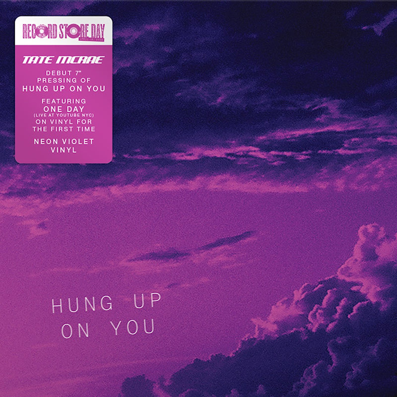 Tate McRae - Hung Up On You / One Day (Live) (Neon Violet Vinyl 7")