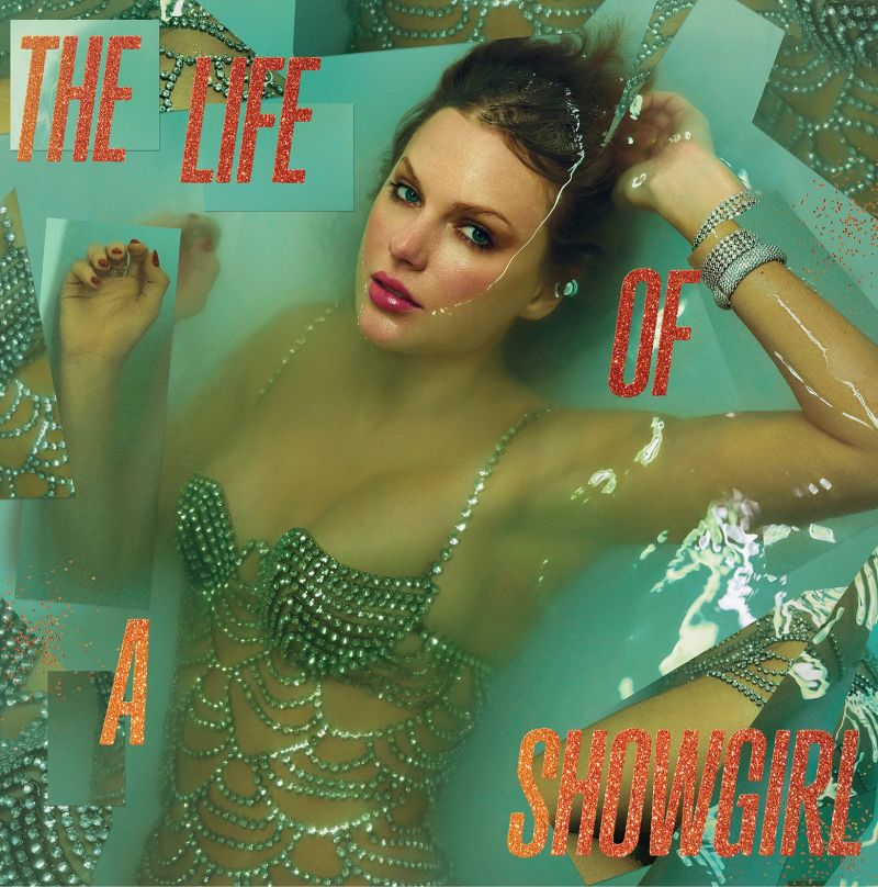 Taylor Swift - THE LIFE OF A SHOWGIRL (ORANGE GLITTER VINYL LP)