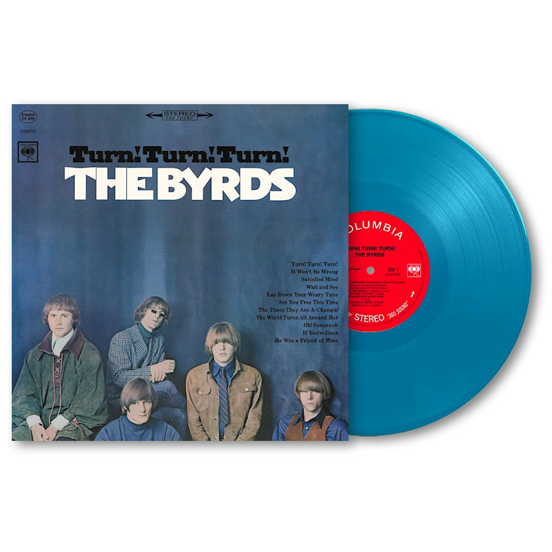 The Byrds - Turn! Turn! Turn! (Blue Vinyl LP)