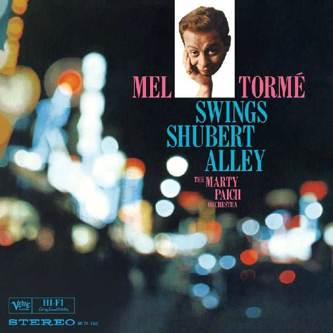 Mel Torme, The Marty Paich Orchestra - Swings Shubert Alley (LP)