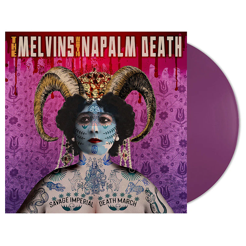 Melvins & Napalm Death - Savage Imperial Death March (Orchid Coloured Vinyl LP)