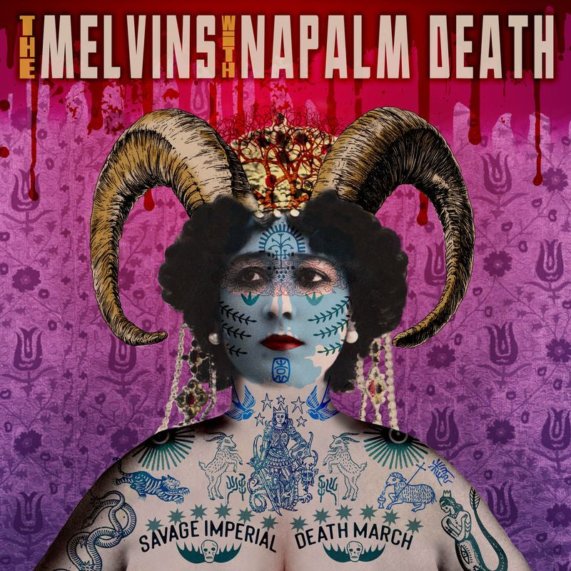 Melvins & Napalm Death - Savage Imperial Death March (Orchid Coloured Vinyl LP)