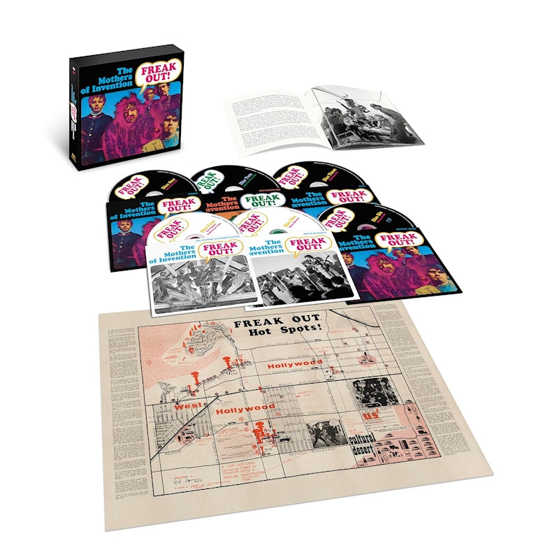 Frank Zappa The Mothers Of Invention - Freak Out! 60th Anniversary (CD + Blu-ray Audio)