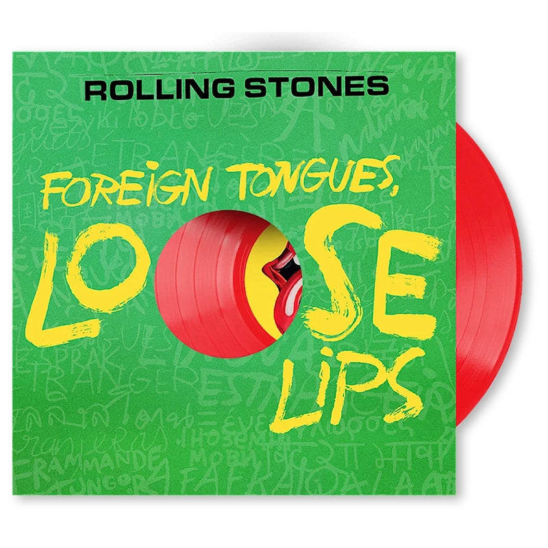 The Rolling Stones - Foreign Tongues, Loose Lips 12" EP + CD (Red Vinyl LP)