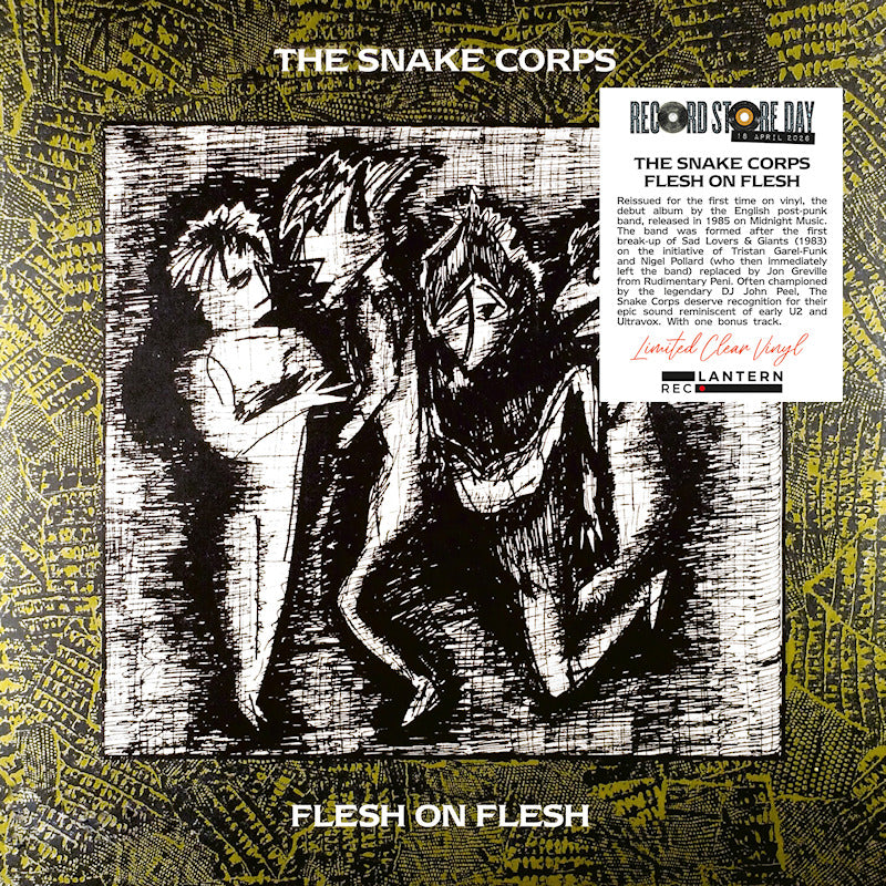 Snake Corps - Flesh On Flesh (Clear Vinyl LP)