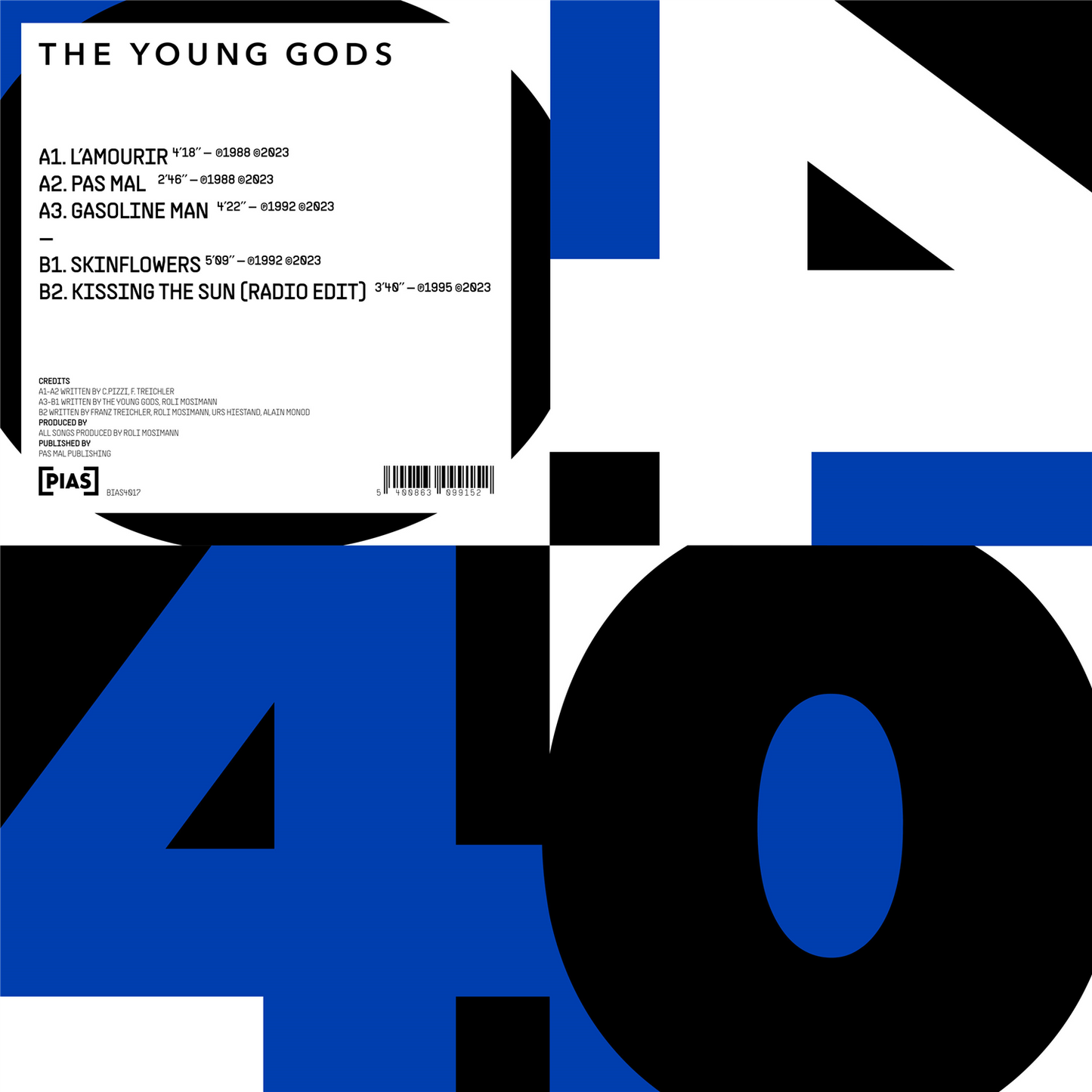 Young Gods - Pias 40