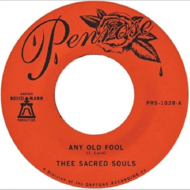 Thee Sacred Souls - Any Old Fool - Price I’ll Pay (7")