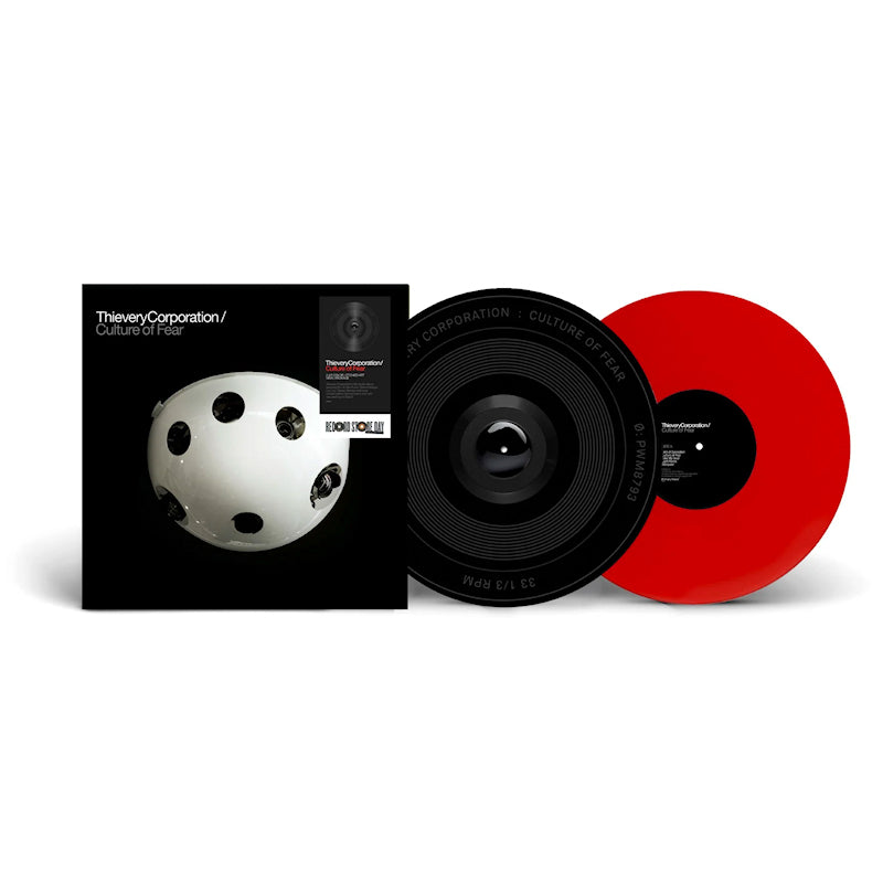 Thievery Corporation - Culture of Fear (15th Anniversary Edition) (Red & Black Vinyl w/ Etched D-Side LP)