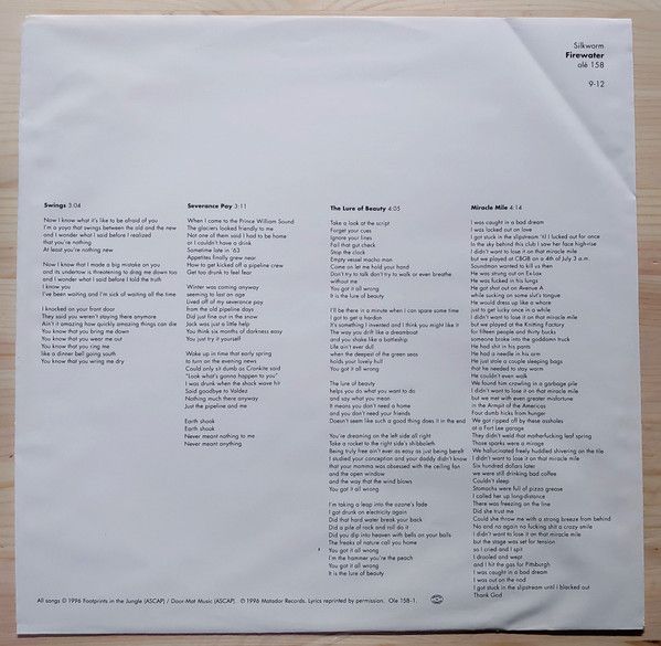 USED - Silkworm - Firewater