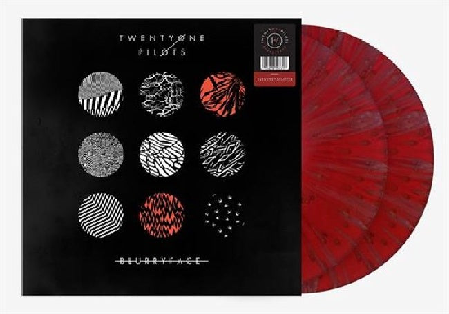 Twenty One Pilots - Blurryface (10 Year Anniversary Edition) (Burgundy Splatter Vinyl LP)