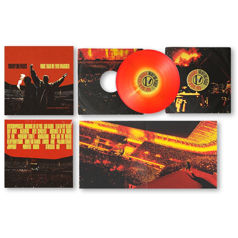 Twenty One Pilots - More Than We Ever Imagined Live (Red & Yellow Vinyl LP)