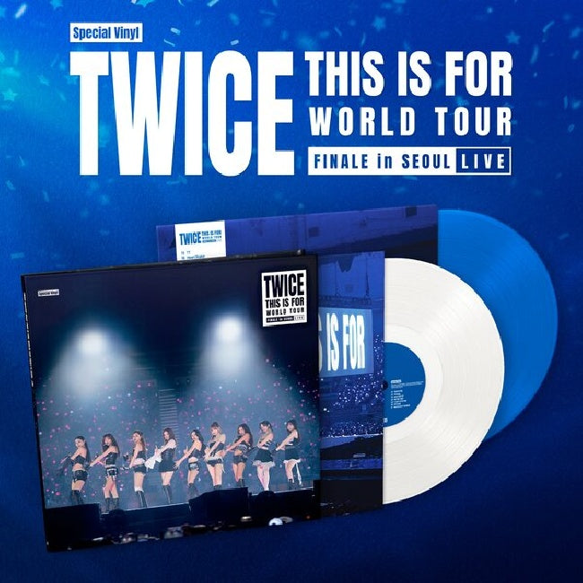 Twice - This Is For - World Tour Finale In Seoul - Live (Neptune Blue Vinyl LP)
