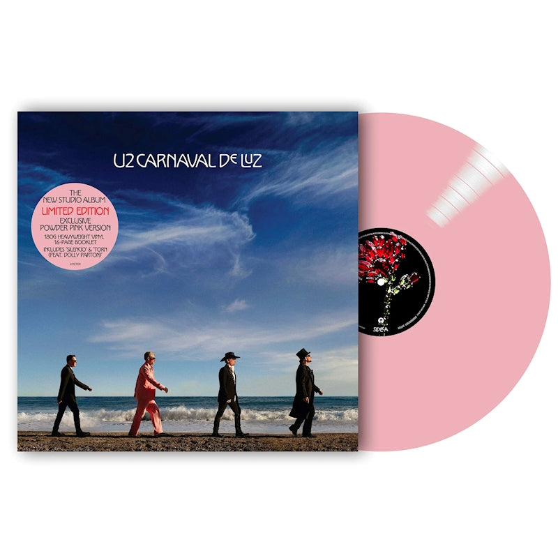 U2 - Carnaval De Luz (Indie Exclusive Powder Rose Pink Vinyl LP)