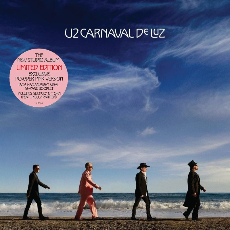 U2 - Carnaval De Luz (Indie Exclusive Powder Rose Pink Vinyl LP)
