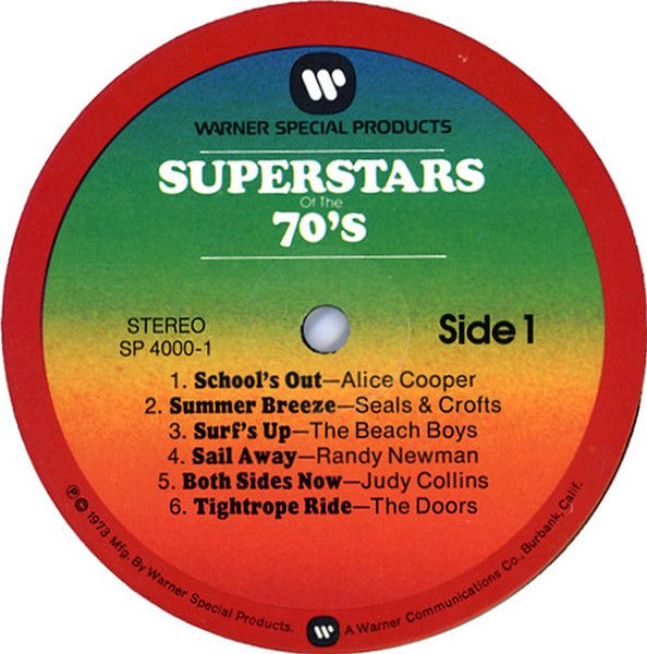 USED - Various - Superstars Of The 70's