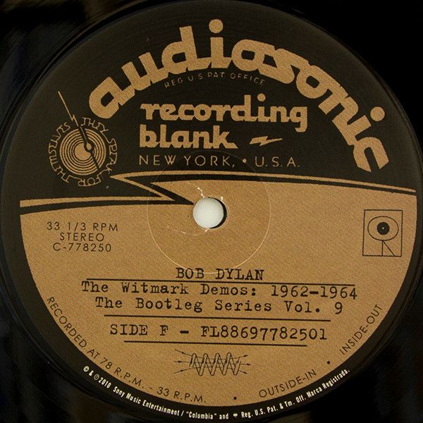 USED - Bob Dylan - The Witmark Demos: 1962-1964