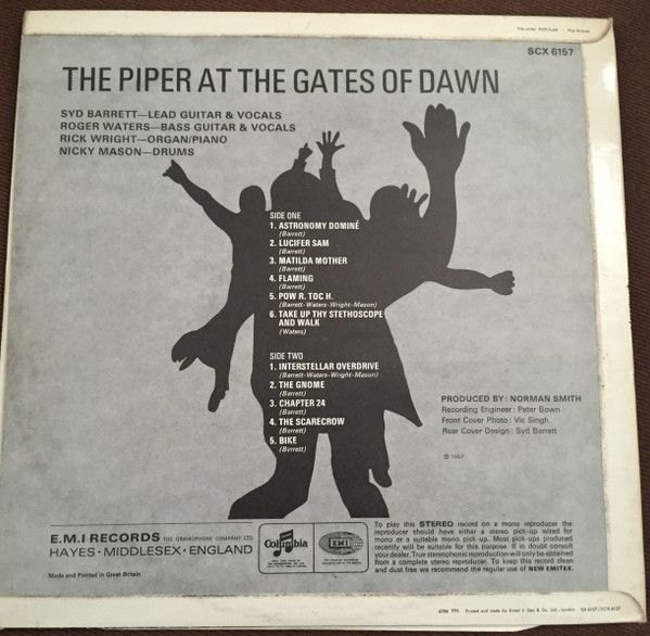 USED - Pink Floyd - The Piper At The Gates Of Dawn
