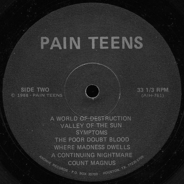 USED - Pain Teens - Pain Teens