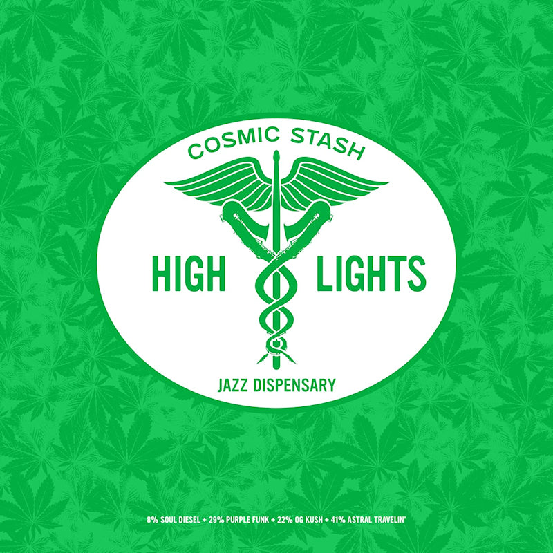 Various Artists - Jazz Dispensary: Cosmic Stash HIGH Lights (Multi-Color Splatter Vinyl LP)