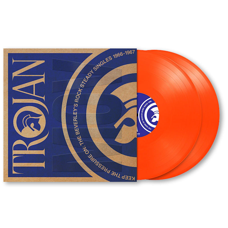 Various Artists - Keep The Pressure On: The Beverley’s Rock Steady Singles 1966 - 1967 (Orange Vinyl LP)