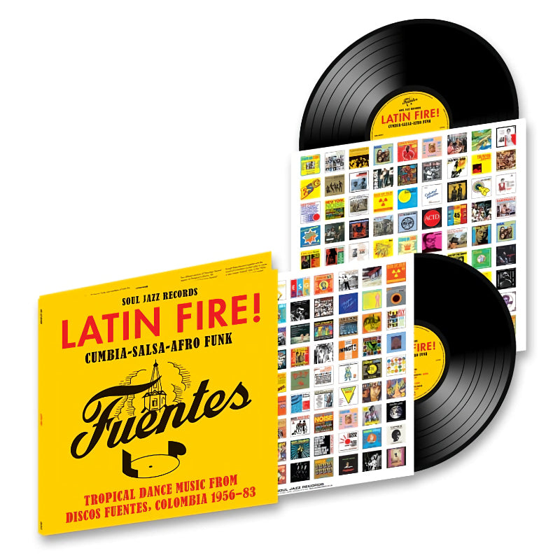 Soul Jazz Records Presents - LATIN FIRE! Cumbia–Salsa–Afro-Funk: Tropical Dance Music (LP)