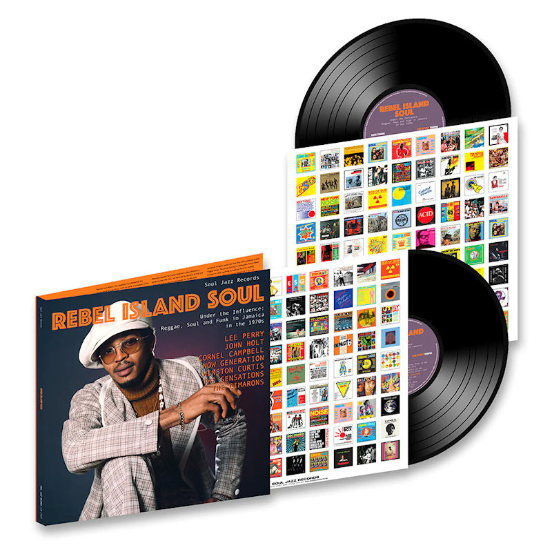 Soul Jazz Records Presents - Rebel Island Soul Under The Influence: Reggae, Funk & Soul in Jamaica in the 1970s (LP)