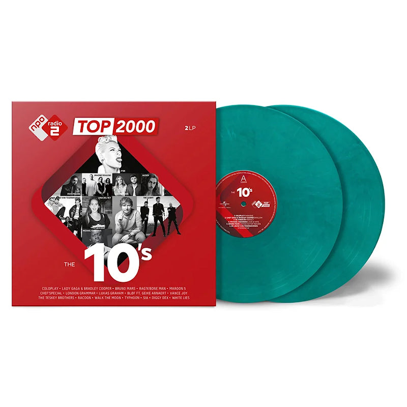 Various Artists - Top 2000 - The 10's (Fresh Green Vinyl LP)