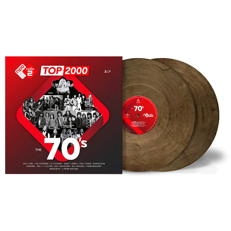 Various Artists - Top 2000 - The 70's (Black Clouds Vinyl LP)