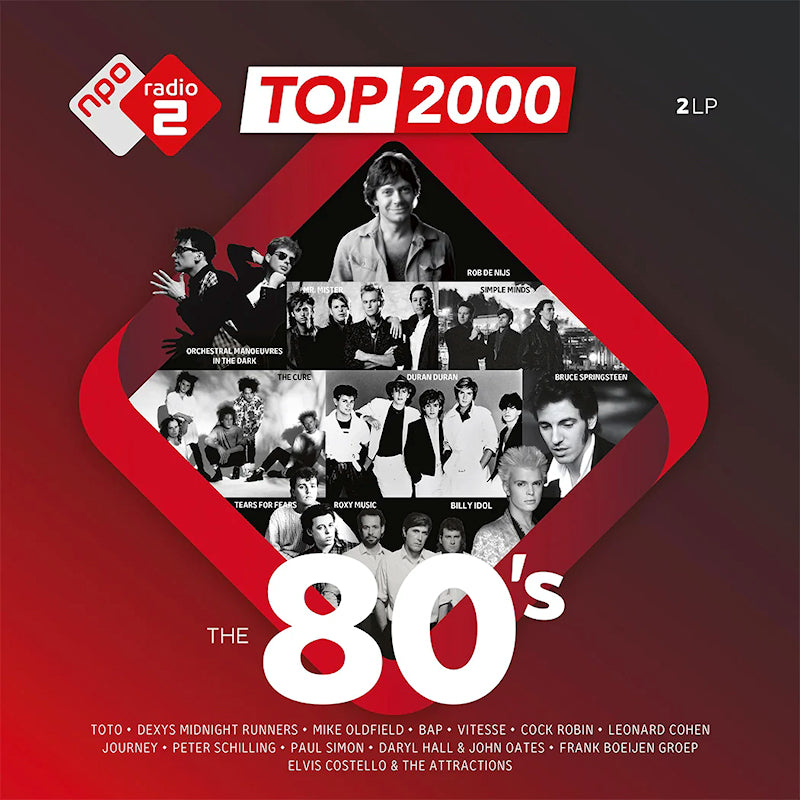 Various Artists - Top 2000 - The 80's (Coke Bottle Clear Vinyl LP)