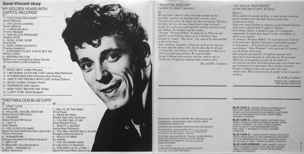 USED - Gene Vincent - The Capitol Golden Years - Gene Vincent Story Vol. 7 Et 8.