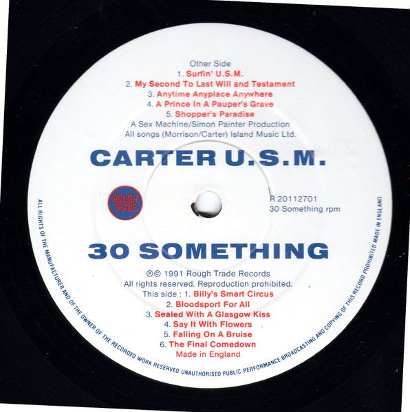 USED - Carter The Unstoppable Sex Machine - 30 Something