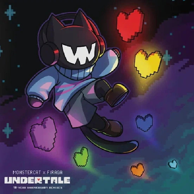 Various Artists From Monstercat And Firaga Records - Undertale (10-Year Anniversary Remixes) (Purple Vinyl LP)