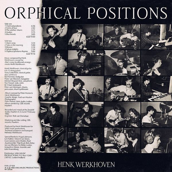 USED - Henk Werkhoven - Orphical Positions