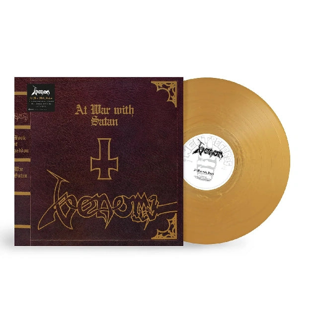 Venom - At War with Satan (Gold Vinyl LP)